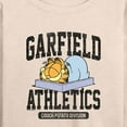 thumbnail image 3 of Garfield - Athletics Couch Potato Division - Women's Lightweight French Terry Long Sleeve Shirt, 3 of 5
