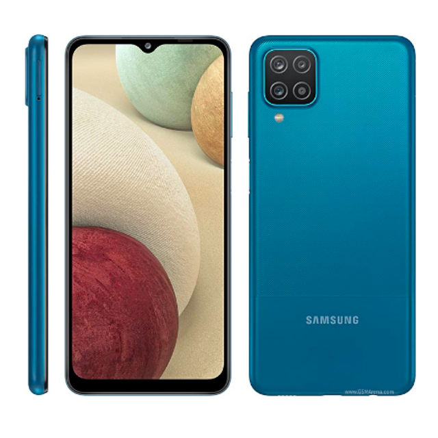 Smartphone Samsung Galaxy M12 64 GB 4 GB RAM, Azul Desbloqueado Samsung M12