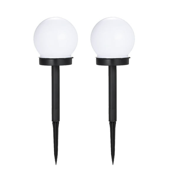 LED Solar Energy Powered Bulb Lamp Waterproof Outdoor Garden Street Solar Panel Ball Light Cold