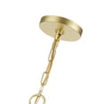 thumbnail image 6 of 46175-33 Livex Lighting Tribeca - 7 Light Pendant In Sculptural Style-26.5 Inches Tall and 25 Inches Wide-Soft Gold/Polished Brass Finish, 6 of 9