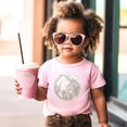 thumbnail image 3 of Faux Glitter Volleyball Shirt for Toddlers and Girls Cute Girly Volleyball Fan Tee Pink Shirt 12 Months, 3 of 4