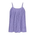 thumbnail image 3 of Mgmyaa Débardeur d'Été Décontracté à Bretelles Spaghetti pour Filles Col Rond Mignon Extensible Sans Manches T-Shirt Tendance Blouses 5-15 Ans, 3 of 7