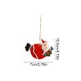 thumbnail image 3 of Eolstice Christmas Tree Ornaments, Mini Xmas Hanging Decorations Set, Cute Holiday Tree Decoration for Window Wreath, Indoor Home Party Ornament Decor, 3 of 6