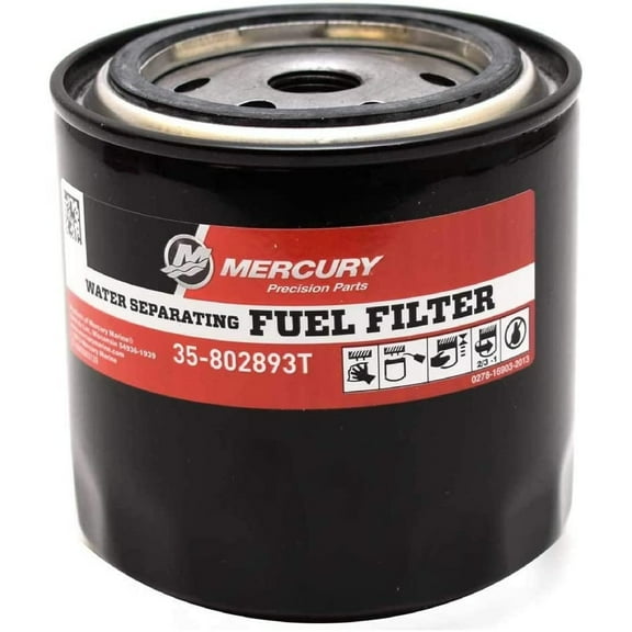 Mercury Marine Quicksilver New OEM Water Separating Fuel Filter 35-802893T