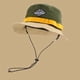 thumbnail image 3 of Sombrero de pescador plegable con bolsa a juego de colores para deportes al aire libre, de secado rápido, para verano, con protección solar, para montañismo, 3 of 3