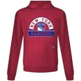 thumbnail image 2 of Men's Levelwear Red New York Rangers Relay Banner Arch Pullover Hoodie, 2 of 3
