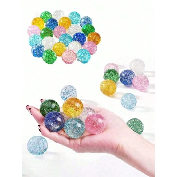10-Pack Shiny Bouncy Balls, Vibrant Colors - Bulk Party Prizes, Goodie Bag Fillers & Game Rewards