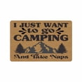 thumbnail image 5 of Camping Doormat Outdoor RV Door Mats Camping Gifts for Camper Durable Heavy-Duty 24x16 30x18 Inche Happy Camper Mat for Home Kitchen Livingroom Easy Clean, 5 of 5