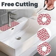 thumbnail image 3 of Pofeuu Strawberry Print Splash Guard for Sink Faucet Sink Gadgets-Splash Guard Behind Faucet Drip Catcher for Kitchen, Bathroom,Sink Mat, 3 of 7