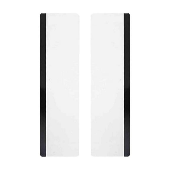 Multifunction Computer Monitor Memo Board, Transparent Computer Side Panel Memo Creative Monitor Side Panel with Phone Holder Suitable for Office Home Desktop, 2 Pcs, 11x3.03"