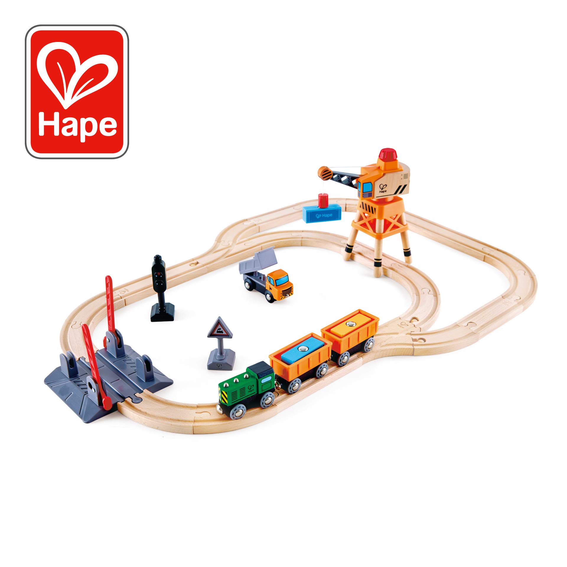 hape wooden crane