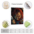 thumbnail image 2 of Chucky Decorative Painting Canvas Wall Poster Art Picture Painting Hanging Picture Gift Living Room Posters Bedroom Painting Decor, 2 of 8
