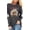 26 Dark Gray, variant on Womens Funny Long Sleeve Halloween Thanksgiving Fall Pumpkin T-Shirts Graphic Tee Tops