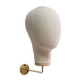 thumbnail image 4 of Cabeza de maniquí multiusos, resistente y duradera, para pelucas, sombreros y gorras, soporte de exhibición para compras. Beige, 4 of 9