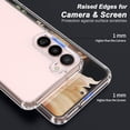 thumbnail image 6 of Thin Samsung Galaxy S23 Plus 5G Case (6.6 Inch) Clear Hard Back + Soft TPU Bumper [Air Pocket Corners] Shockproof Phone Cover for Galaxy S23+ (2023) - Transparent, 6 of 7