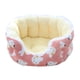 thumbnail image 1 of Cama para perros y gatos Salvador Sofá para gatos de interior lavable autocalentable Rosa Grande, 1 of 10