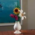 thumbnail image 6 of Brickcraft 3-in-1 Flower Vase Brick Building Kit (70-Piece Set), Modular Home Décor Display, Customizable Brick Vase for Floral Arrangements & Brick Builders Ages 8+, 6 of 12