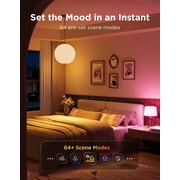 Govee 1600 Lumens Smart Light Bulbs, A21 LED Bulbs 100W Equivalent for Living Room, RGBWW Color Changing Light Bulbs Compatible with Matter, Alexa & SmartThings, CRI 90, E26 Base, 2.4GHz Only, 2-Pack