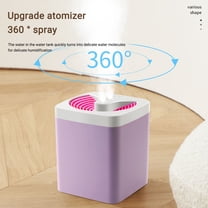 3L Cool Mist Humidifier with LED Lights - 3L Small Humidifier, Mini Humidifier for Plant, 400ml Cool Mist Humidifiers for Bedroom, Desk Personal Humidifiers for Indoor Office Car