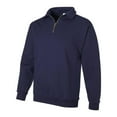 thumbnail image 3 of Super Sweats NuBlend® Quarter-Zip Cadet Collar Sweatshirt, 3 of 4