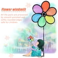 thumbnail image 3 of Molino de viento de flores regalo seguro de bricolaje juguete de plástico flor multicolor para fiestas niños bodas niños ANGGREK Otros, 3 of 8