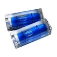 thumbnail image 2 of 2pcs 29x10x10mm Square For Spirit Level Horizontal Precision Bubble Measuring Tools Blue, 2 of 7