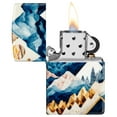 thumbnail image 5 of Zippo Mountain Collage Design 540 Matte Pocket Lighter, 5 of 8