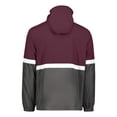 thumbnail image 2 of Holloway 229587 Turnabout Reversible Jacket - Maroon/Carbon - XL, 2 of 2