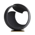 thumbnail image 2 of Arteriors 9237 Dawson Charcoal Orb Sculpture, 13" H x 11.5" W Decorative Art, 2 of 2