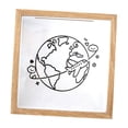 thumbnail image 3 of simhoa Shadow Box Display Case for Wedding Movie Sporting Events Stub Photo Storage 15cmx15cmx4.5cm, 3 of 8