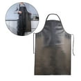 thumbnail image 2 of Water Apron, Oil acids Base Resistant Lightweight Adjustable Work Apron for Dishwashing Dog Grooming Fish Cleaning Kitchen Butcher 100x65cm, 2 of 8