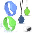 thumbnail image 1 of Pulsera y collar AirTag para niños, silicona impermeable, 1 of 7