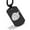 Black 01, variant on Stainless Steel Acorn Good Luck Charm Dog Tag Pendant Necklace