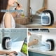 thumbnail image 2 of Lindo pingüino ventilador de aire acondicionado portátil, enfriador de aire inalámbrico USB recargable, espacio personal mini evaporativo, humidificador silencioso de 3 velocidades Misting Fa, 2 of 5
