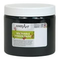 thumbnail image 1 of Rock Paint & Handy Art RPC241055-6 Black Washable Finger Paint, 16 oz - 6 Each, 1 of 1
