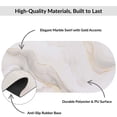 thumbnail image 3 of Evideco French Home Goods Marble Vein Runner Bath Mat 40x18 – Ultra Absorbent Quick Dry Rug with Anti-Slip Rubber Backing, 3 of 8