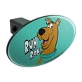 thumbnail image 1 of Scooby-Doo Ruh Roh Oval Tow Trailer Hitch Cover Plug Insert, 1 of 5