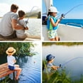 thumbnail image 4 of FISHING Spinning Rod,Rod And Reel Kit Pole With Pole With Reel Kids And Reel Combo To 64.9'' Pole Reel Set Huiop 64.9'' Pole Reel 16.5'' To 64.9'' Set Play Combo 16.5'' To, 4 of 7