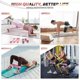 thumbnail image 3 of Bandas de resistencia, juego de bandas de resistencia para hombres y mujeres, juego de 3 bandas de tela para ejercicios de pilates y glúteos, WHBYV, 3 of 4