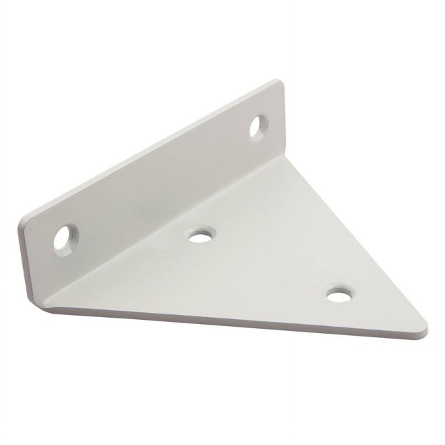 Soportes para estantes flotantes de 2 piezas, soportes para estantes de pared, soportes para estantes de metal resistente, soporte para estantes de pared de acero, blanco