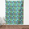 thumbnail image 3 of Ambesonne Animal Cartoon Fabric by the Yard Upholstery, Joyful Nature, 10 Yards, Multicolor, 3 of 4