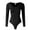 Black, variant on YABCSAZ Shapewear for Women Tummy Control Bodysuit Long Sleeve Seamless Body Shaper Underwear Waist Cincher Corset, Sculpting Snatched Waist Trainer Postpartum Support Shaper Thong Body Suit
