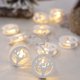 thumbnail image 1 of Xihbxyly Luces Led de Madera con Forma de Copo de Nieve, Decoración Festiva para El Hogar, Crea Un Ambiente Cálido, Funciona con Pilas, Uso En Interiores y Exteriores, Ideal para Bodas y Navidad, 1 L, 1 of 3