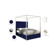 thumbnail image 2 of Porter Navy Velvet King Bed-Color:Navy Velvet,Style:Contemporary, 2 of 3