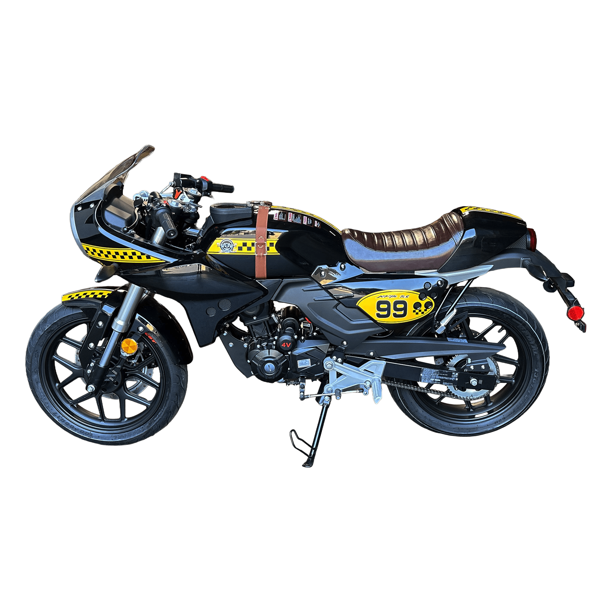 Lifan KPM RS 200 Fuel-Injected Motorcycle – 6-Speed Street Legal Café Racer Style
