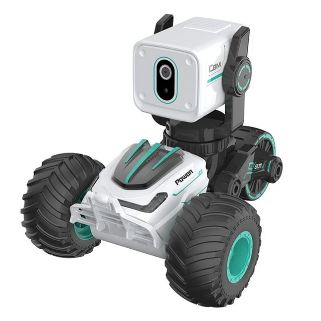 A Programmable Remote Control Robot With Gesture Sensor Intercom Function Led Lights Rechargeable Battery For Kids Boys And Girls Birthday Christmas Gift 10.62X7.48X6.88 Inches
