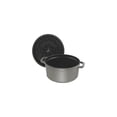 thumbnail image 3 of STAUB La Cocotte Cocotte Ronde en Fonte de 3,7 L, Gris Graphite, 3 of 9