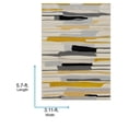 thumbnail image 3 of Livabliss Area Rugs for Living Room, 4x6 City Modern Yellow Rug, Bedroom Dining Room Home Decor Stain Resistant Carpet (3'11" x 5'7"), 3 of 8