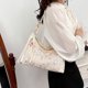 thumbnail image 2 of Bolso de mano para mujer, bolsos de paja, bolso de mano de verano, bolso para axilas de playa tejido (Beige), 2 of 4
