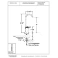 thumbnail image 4 of Westbrass D203-05 6 in. Touch-Flo Pure Water Dispenser - Polished Nickel, 4 of 4